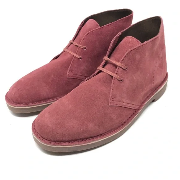 Clarks | Shoes | Clarks Originals Sz 9 Red Mens Suede 